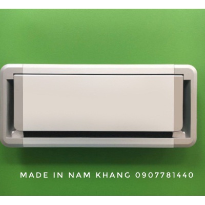 Nắp nhôm giảm chấn ( màu nhôm xước) A4