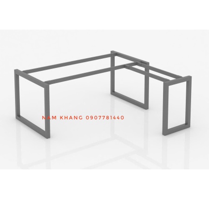 Chân bàn 40x40 khung chữ nhật -Bàn chữ L