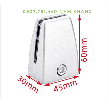 kẹp kính giữa bàn (Màu xám) A9