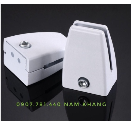 kẹp kính giữa bàn (Màu trắng) A8