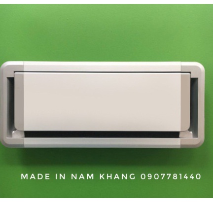 Nắp nhôm giảm chấn ( màu nhôm xước) A4