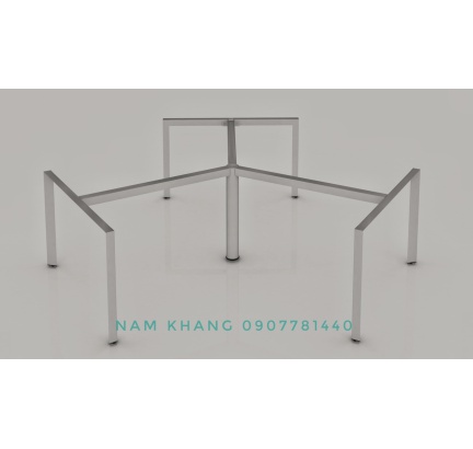 Khung chân tam giác bàn cụm 3 - 120 độ