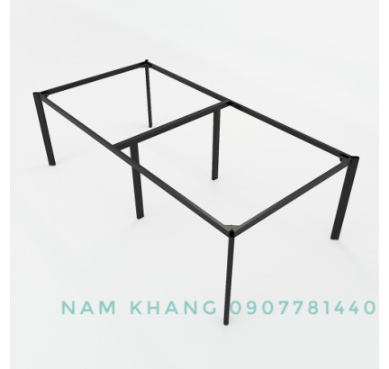 Khung chân Oval 4 chổ ngồi (1200 x 2400 & 1200 x 2000)