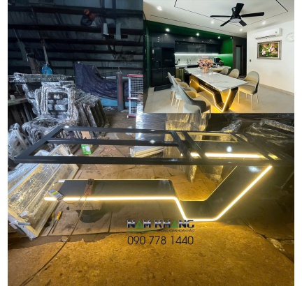 Chân bàn ăn đảo bếp CBA-82