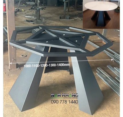 Gia công chân bàn ăn : Code CBA-04