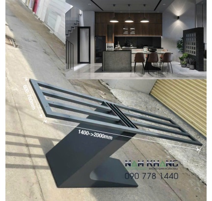 Gia công chân bàn ăn : Code CBA-19