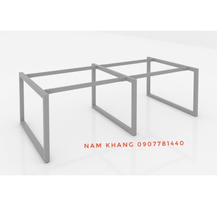Chân vuông 40x40 khung chữ nhật - 4 chỗ ngồi